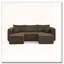 Canapé modulaire compressé en velours côtelé de style minimaliste moderne-328223701