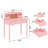 Mailiah Solid Wood Base Writing Desk with Power Outlet-1554713918