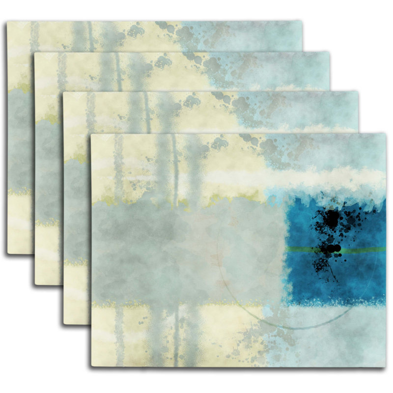 Napperon abstrait en polyester