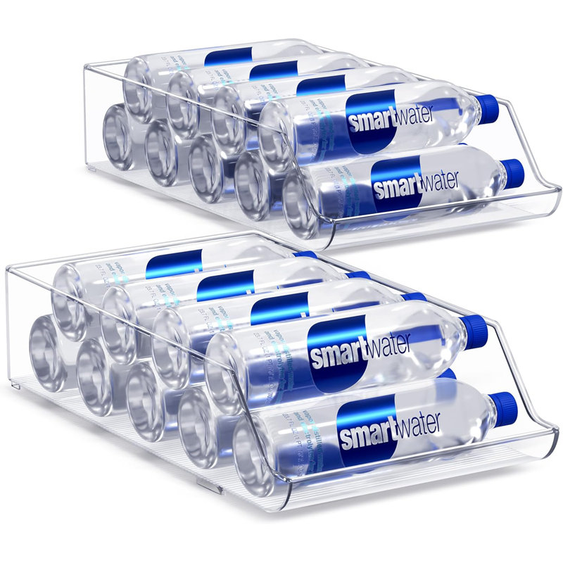  Set of 2 Water Bottle Organizer Bins