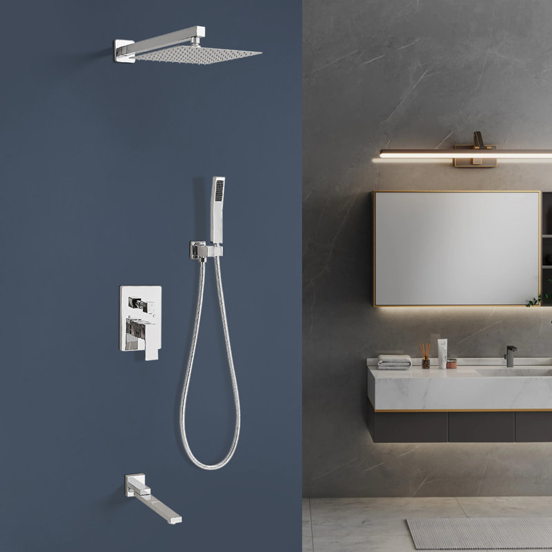 Système de douche, Chrome