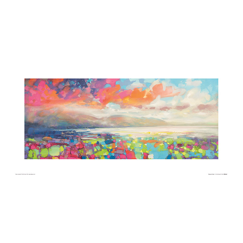 Resonant Colour - No Frame Print, 50cm H x 100cm W, Paper