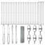 Welded Wire Fence With 7 Flanged Posts Steel-505415753-505415795