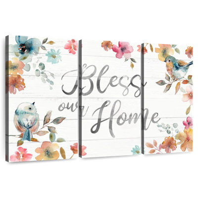 Plaque murale Kema Bless Our Home II