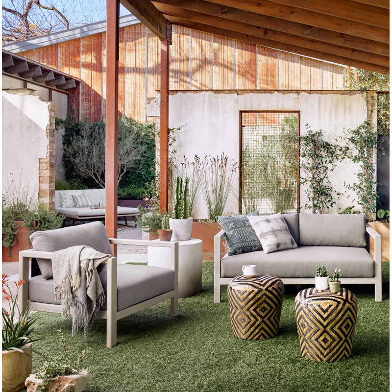 Sonoma Outdoor Teak Lounge Chair, Weathered Gray, Gray