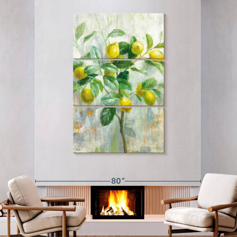Harnek Lemon Branch, 74" H x 48" W