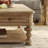 American Vintage Solid Wood Coffee Table-1666501770