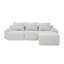 3 Seater Corduroy Sofa-1225257371