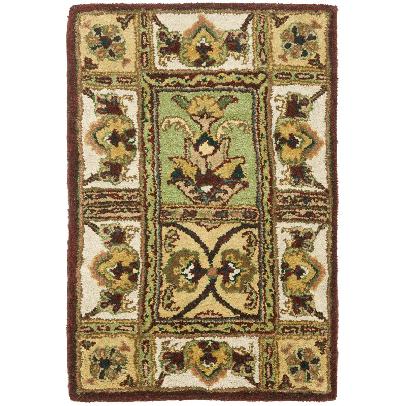 Tosca Hand Tufted Wool Oriental Rug, Rectangle 2' x 3'