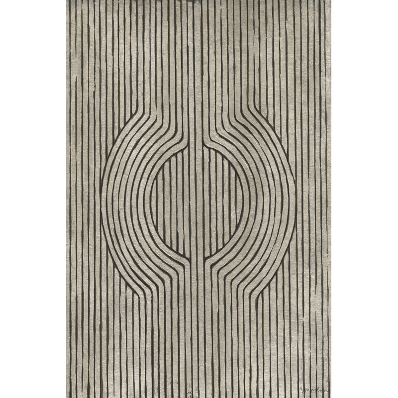Cedar Grooves IV - Wrapped Canvas Print, 122 cm H x 81 cm W, Wrapped Canvas