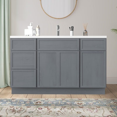 Base de meuble-lavabo simple 54 po seulement