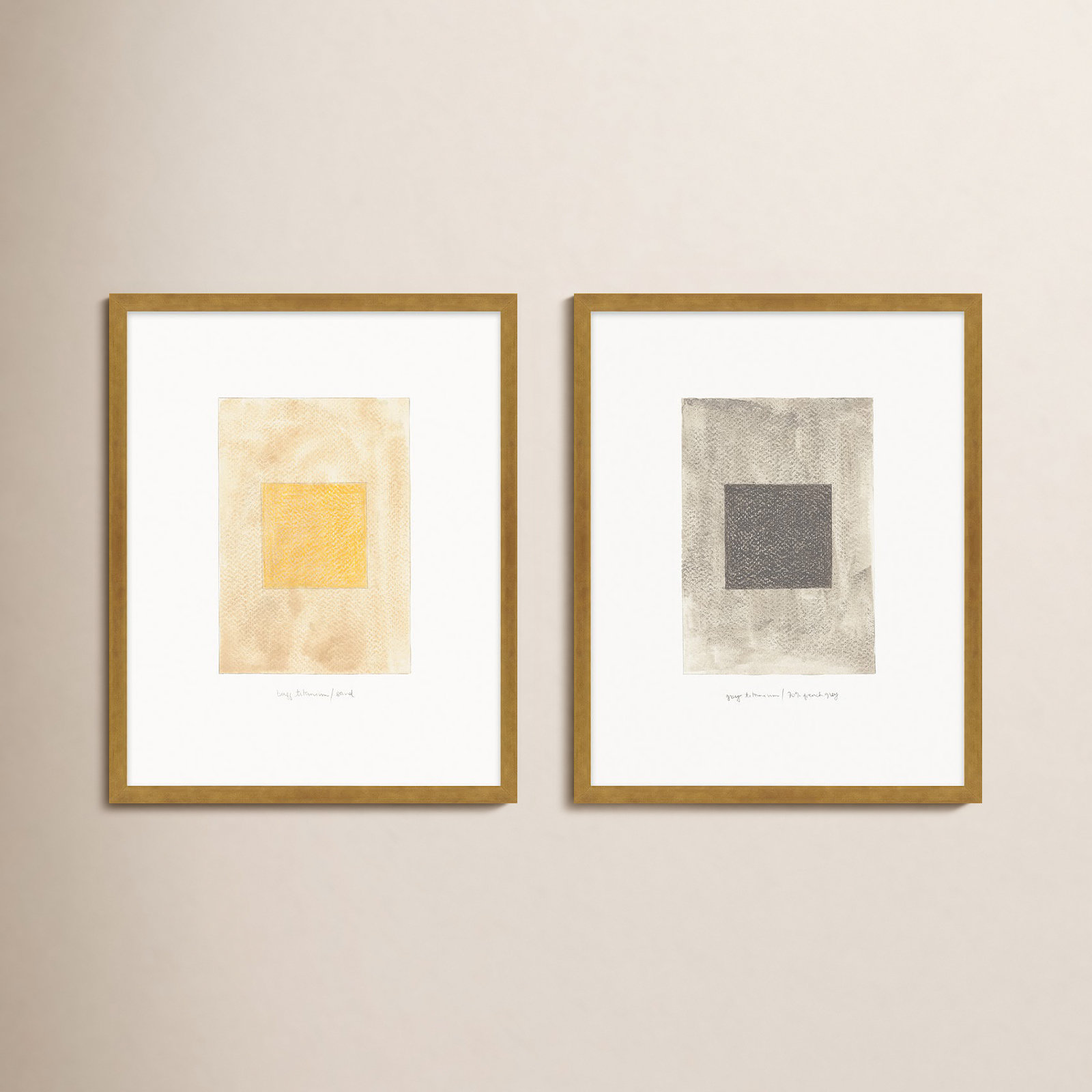 Lamaria "Tonal Shift" Print by Beth James, Maple Framed, 20" W x 25" H
