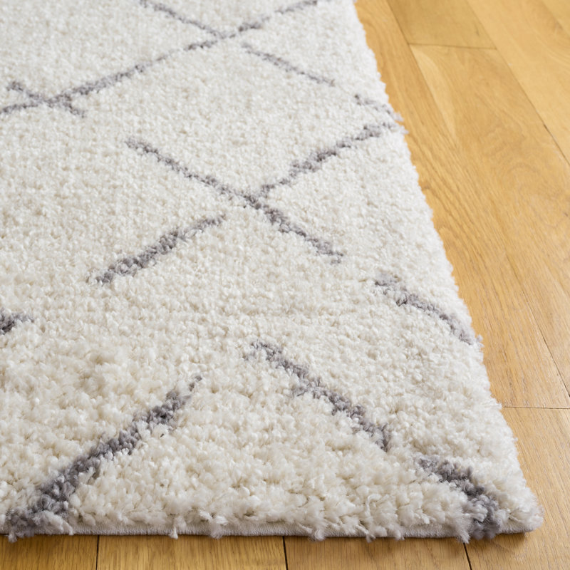 Arizona Shag Performance Abstract Indoor Rug, Rectangle 6'7" x 9'2"