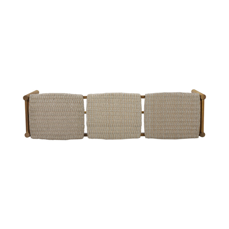Banc de jardin en bois Fort, Beige
