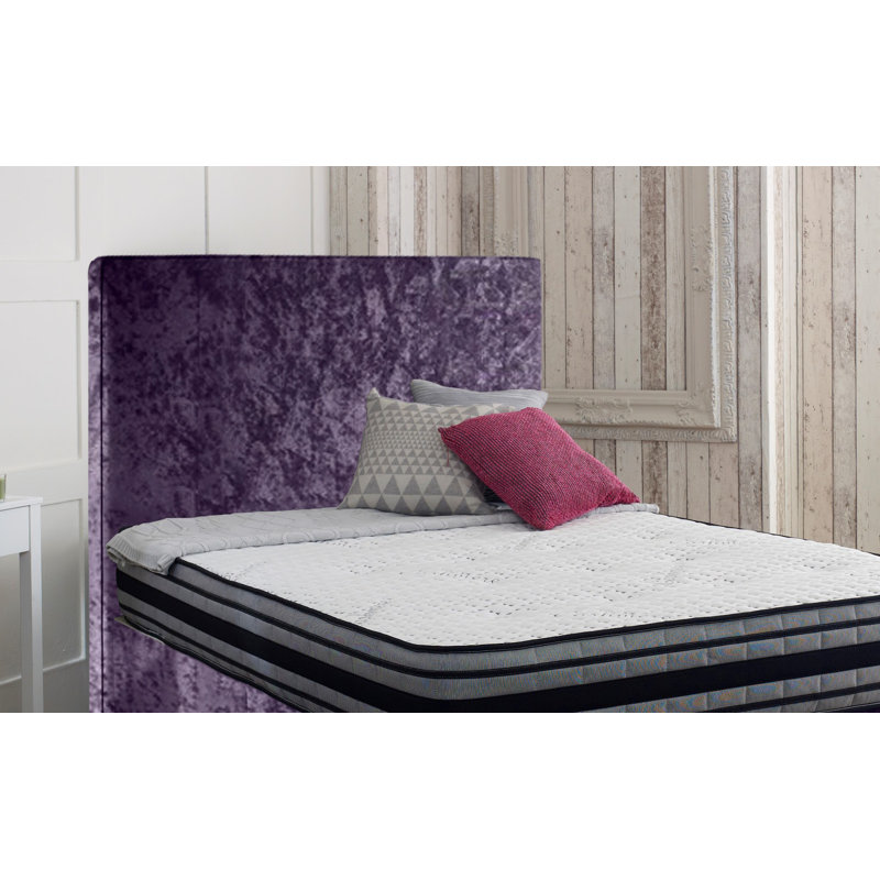 Welsh Upholstered Headboard, Small Single (2'6), Purple
