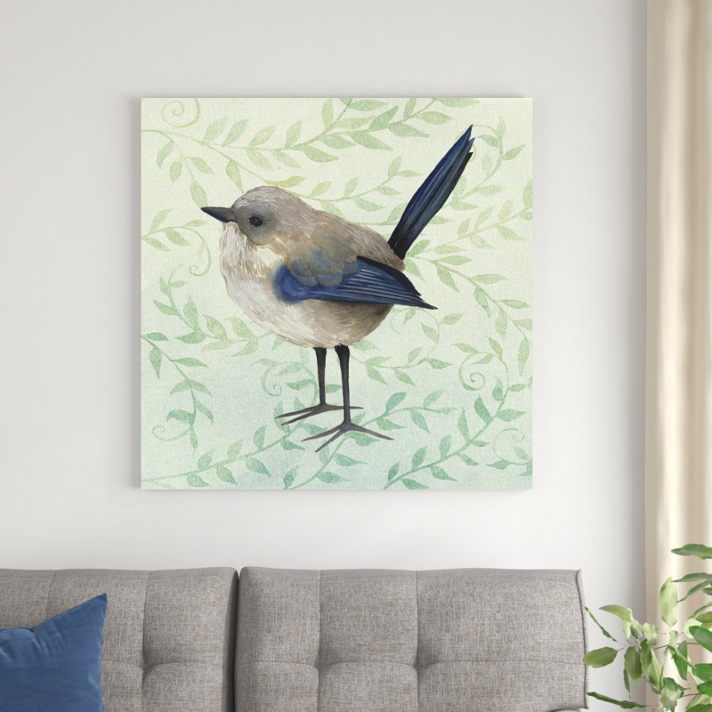 Petit oiseau III, H 30 po x l 30 po x P 1,25 po