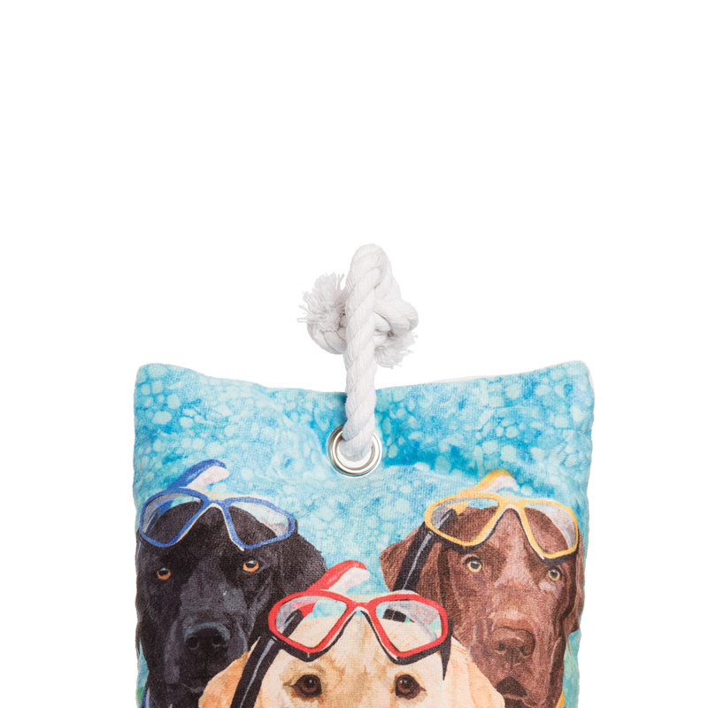 Butoir de sol pour chien avec tuba