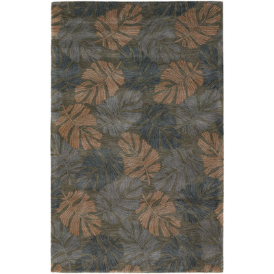 Tapis brun foncé Pierview