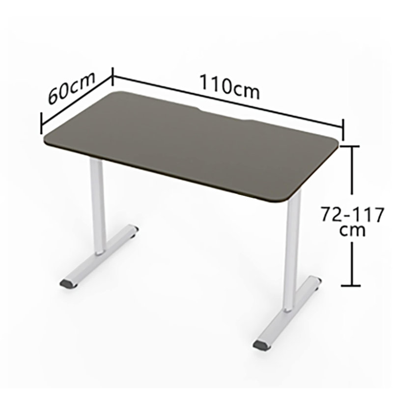 Bureau Kittye de 43 po, Blanc