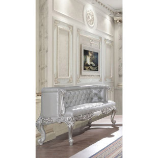 Banc en simili-cuir