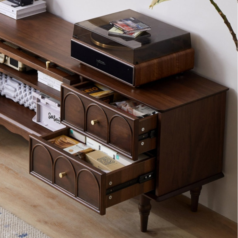 Meuble télé Retro Creative, H 24,41 po x l 78,74 po x l 15,75 po