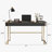 High-quality Home Office Desk,Power Outlet, Glass Top,Very easy to assemble-1081834469-1129476423
