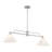 2-Light Chandelier in Natural Brass-904260025