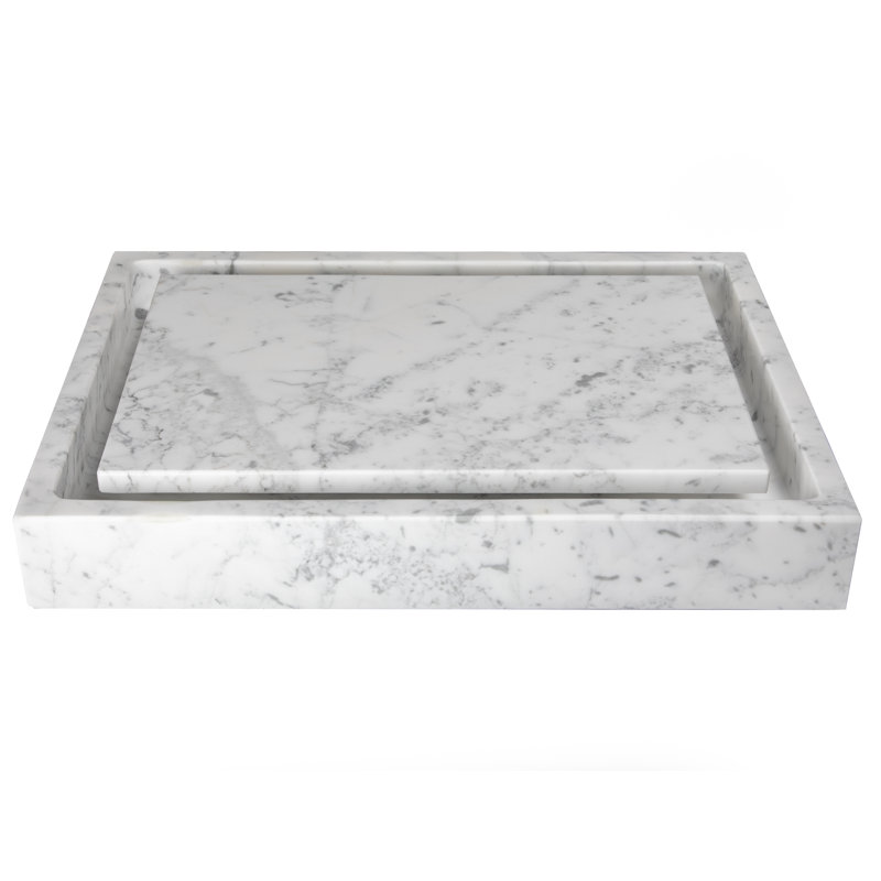 Eden Bath Infinity 16 " Stone Rectangular Bathroom Sink