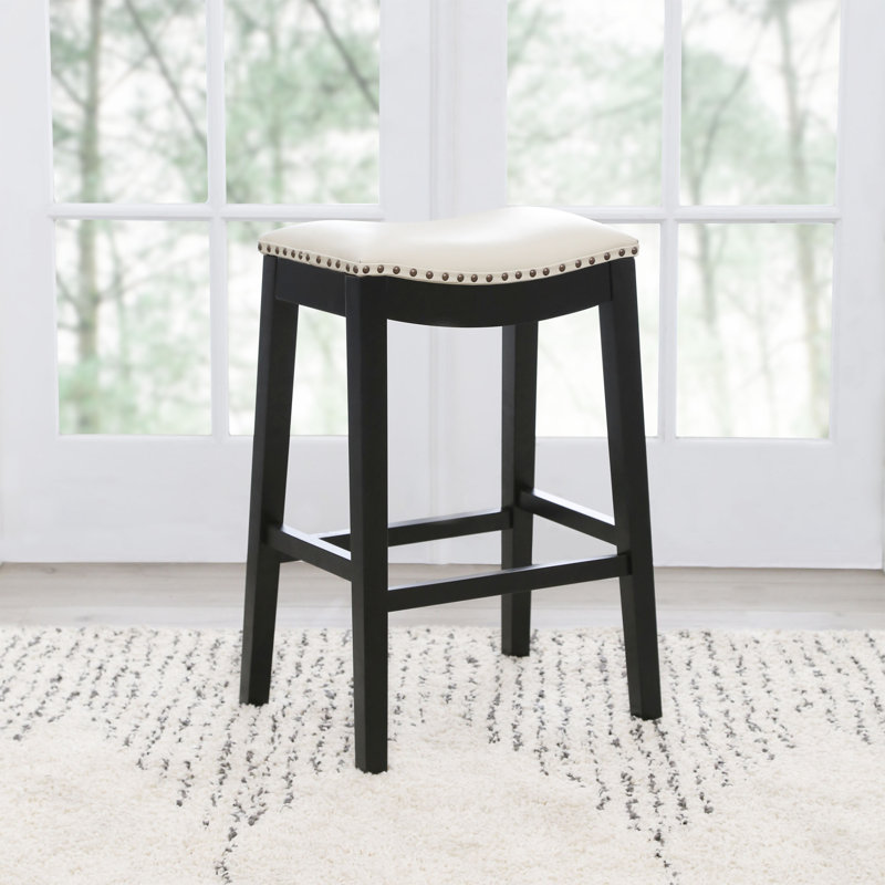 Tabouret de bar Oglethorpe, Ivoire, Tabouret de bar (siège d'une hauteur de 29 po)