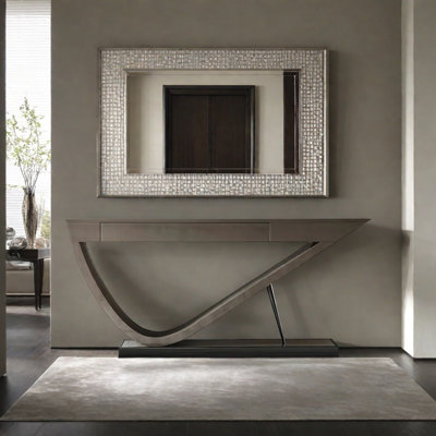 Modern Minimalist Art Console Table