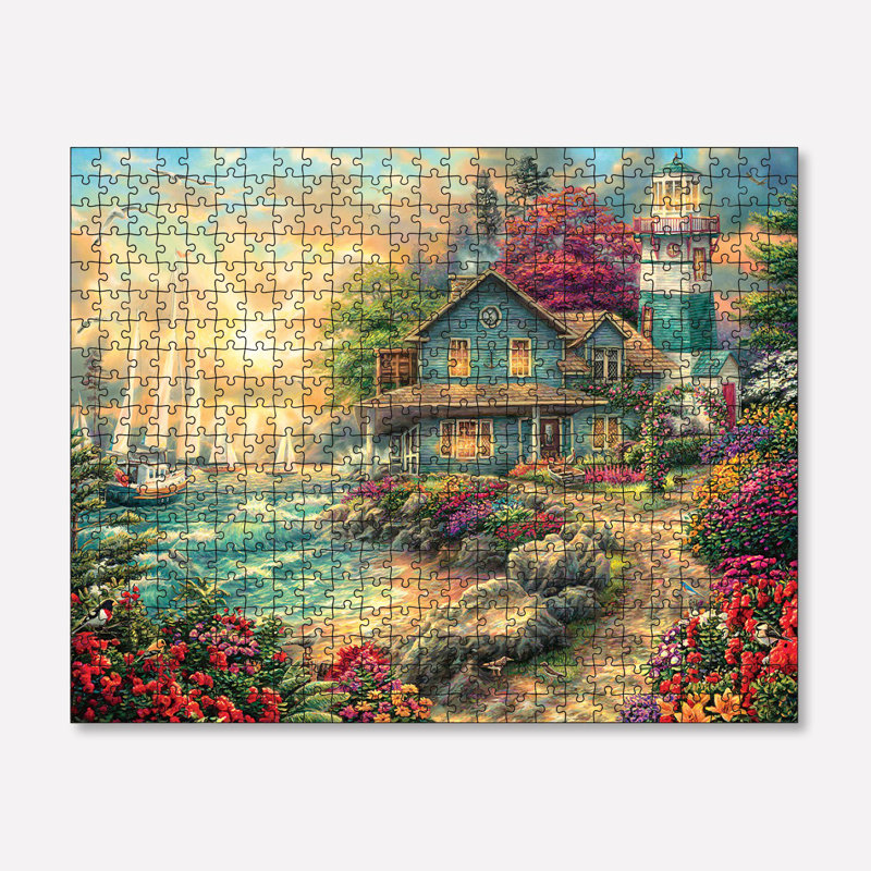500 pièces en carton, 100% carton, 500 pièces, 18,9 x 13,4 pouces | Taille de la boîte: 13,2 po x 9,1 po x 2,0 po | Parfait pour le plaisir et la détente en famille, pièces durables de haute qualité pour un assemblage facile, cadeau idéal pour les amateurs de casse-tête