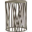 Kruse Iron 15.5"W Drum Side Table