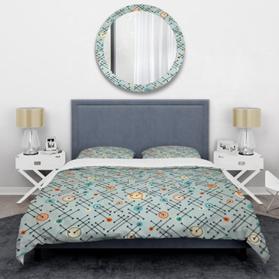 Modern & Contemporary Twill Geometric Shapes Duvet Cover