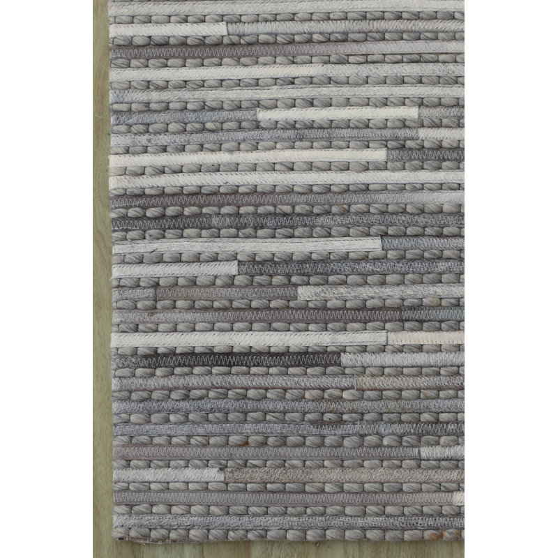 Tapis Timaree, Gris, Rectangle de 5 pi x 8 pi