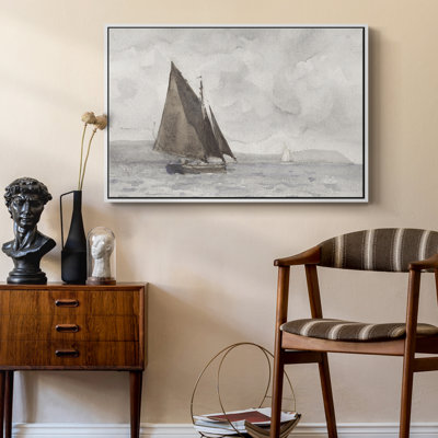 «Vintage Nautical Print» - CC XXII - Reproduction sur toile flottante