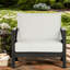 Chaises longues Comfort, ensemble moderne pour terrasse en bois d'acacia