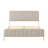 Upholstered Queen Bed Frame With Tufted Headboard