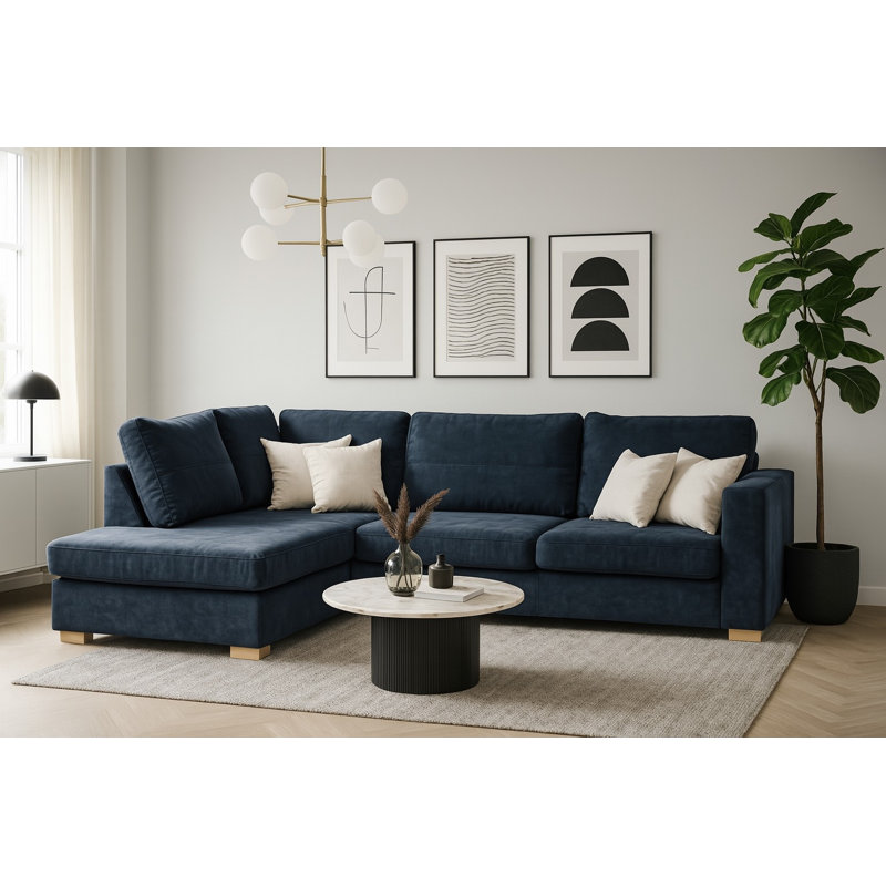 Behne 4 Seater Corner Sofa , Left