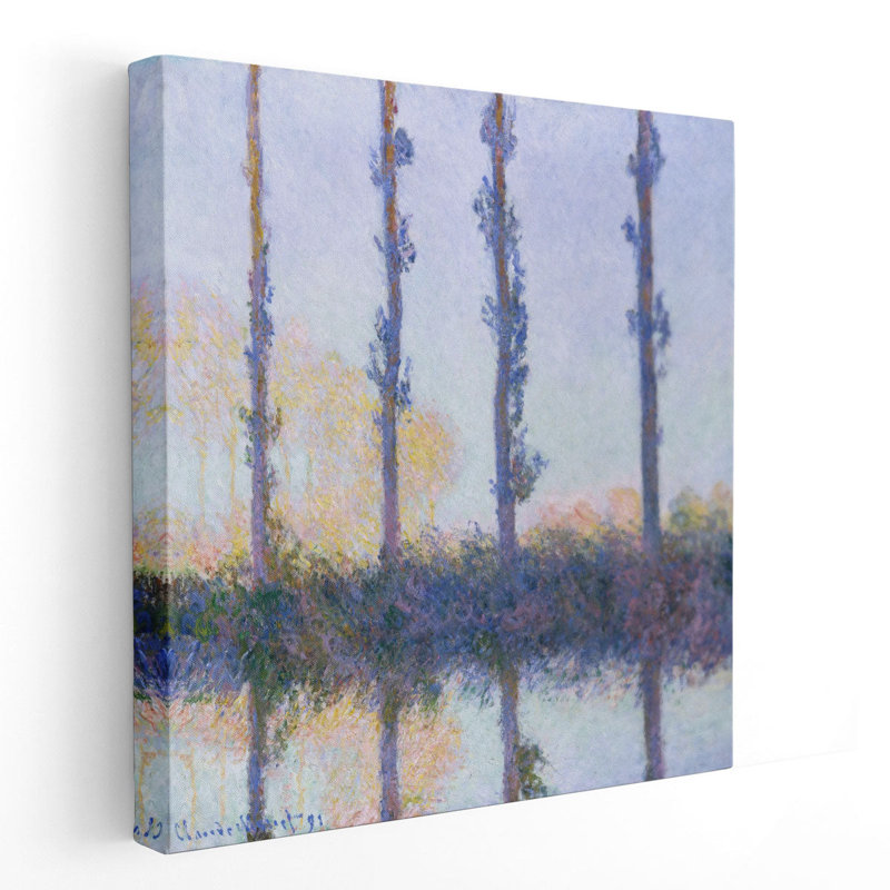 The Four Trees, 1891 - Canvas Print Wall Art, 24" H x 24" W