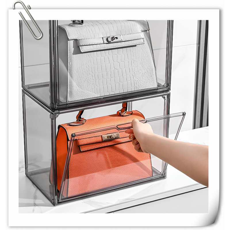 Bac en plastique Rebrilliant, Gris