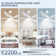 42” Modern Matte White Indoor/Outdoor LED Ceiling Fan Light With  Remote Control, 3-Light Colour Dimmable