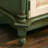 Brown+Green+White Solid + Manufactured Wood Shoe Storage Bench