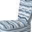 Chaise d'appoint rayée - Chaise d'appoint bleue et blanche Calm Tides-482099014