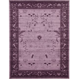 Amika Oriental Violet Area Rug