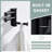 Wall Mounted Bathroom Swivel Robe Hook-111666323