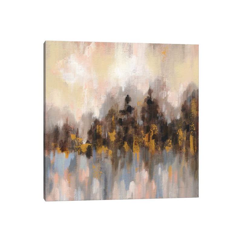 Blushing Forest I 1 Piece Wrapped Canvas Painting, 45.72cm H x 45.72cm W x 1.91cm D