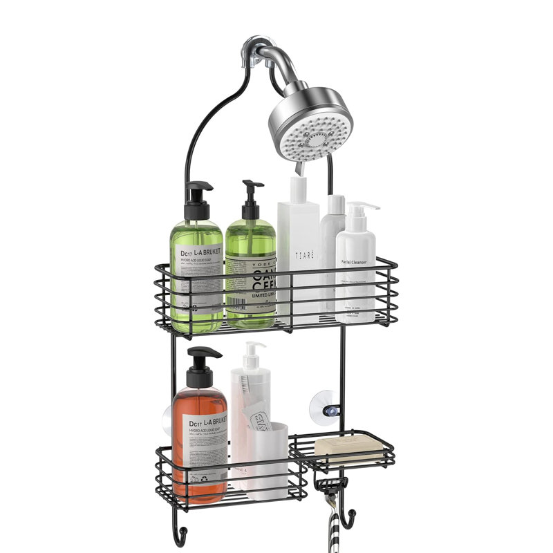 Serviteur de douche suspendu Borg, Acier Inoxydable, H 28,2 po x l 12,6 po x P 4,7 po