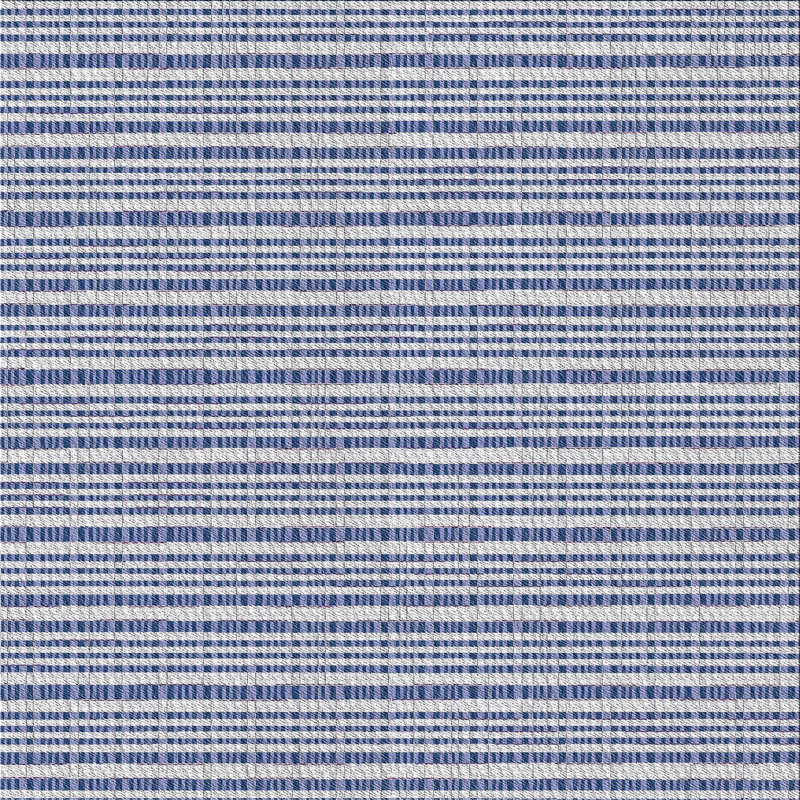 Striped Indoor Rug, Square 4'