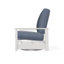 Chaise berçante pivotante cachée en polymère Leeward-98358837-98358835