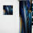 Aldegonde - Abstract Geode Geometric Blue II - Modern Curtain - Velvet Room Darkening - 1 panel-395247693